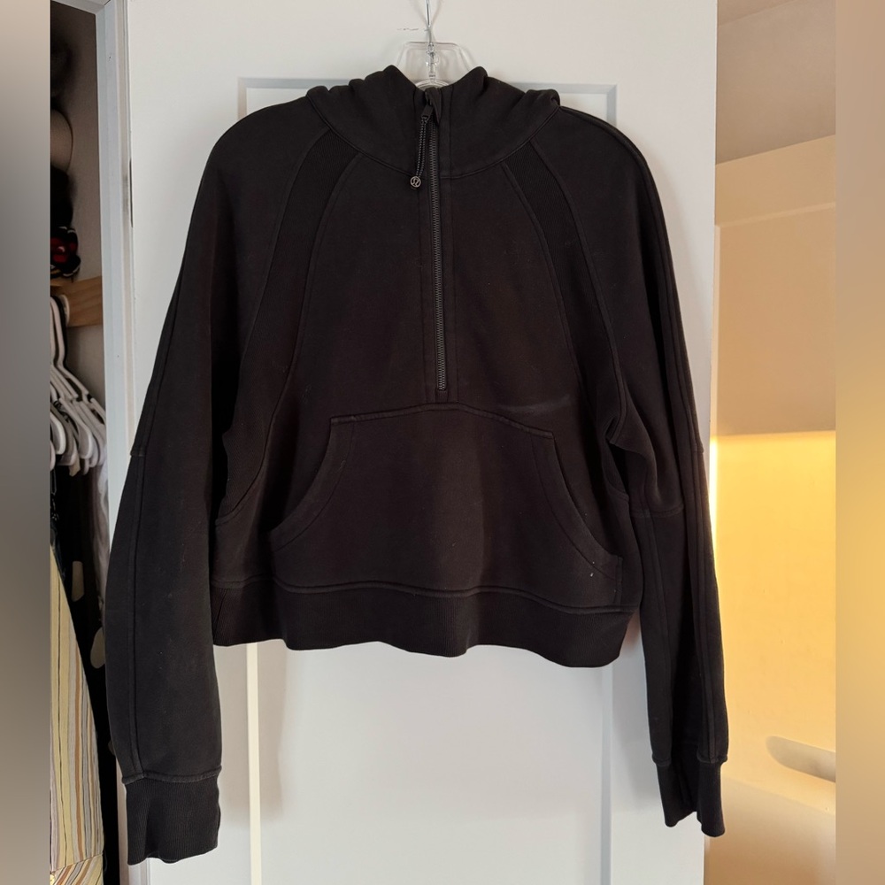 Lululemon scuba oversized half zip hoodie size m/l